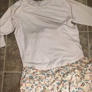 Light pink Mossimo 3/4 sleeve shirt